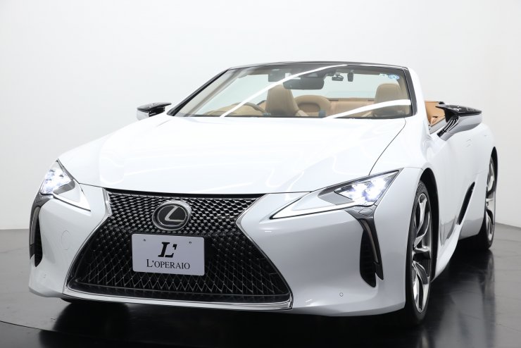 レクサス LC 500 Convertible ワンオーナー マークレビンソン