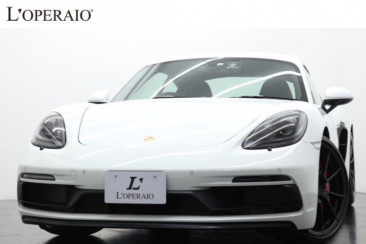 新品未使用　シャルマン 19インチ ポルシェ 718 Cayman GTS 4.0 6MT ワンオーナー車 走行距離約
