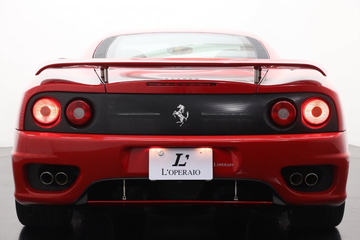 【未使用新品】フェラーリ 純正 リア エンブレム バッヂ 360モデナ F430 458イタリア 61025000 GENUINE FERRARI PARTS フェラーリ 360 Modena 希少6速MT 正規ディーラー車 最終モデル