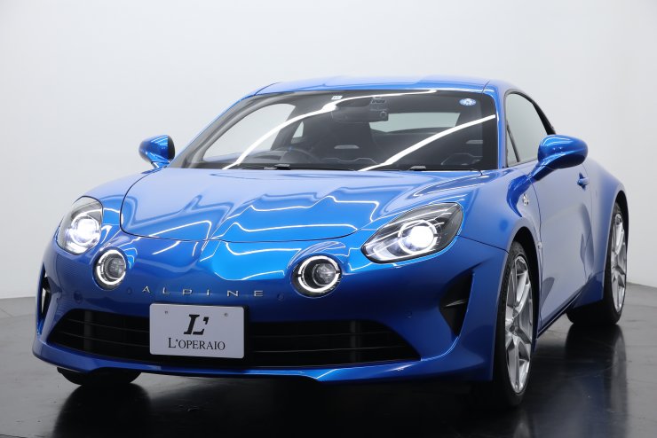 アルピーヌ A110 ピュア 有償色 ブルーアルピーヌメタリック ブラック