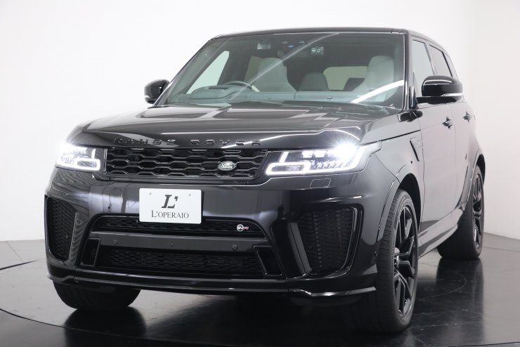 レンジローバー　専用品 ランドローバー レンジローバースポーツ SVR エボニ―×シーラスレザー