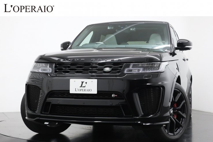 ランドローバー レンジローバースポーツ SVR エボニ―×シーラスレザー
