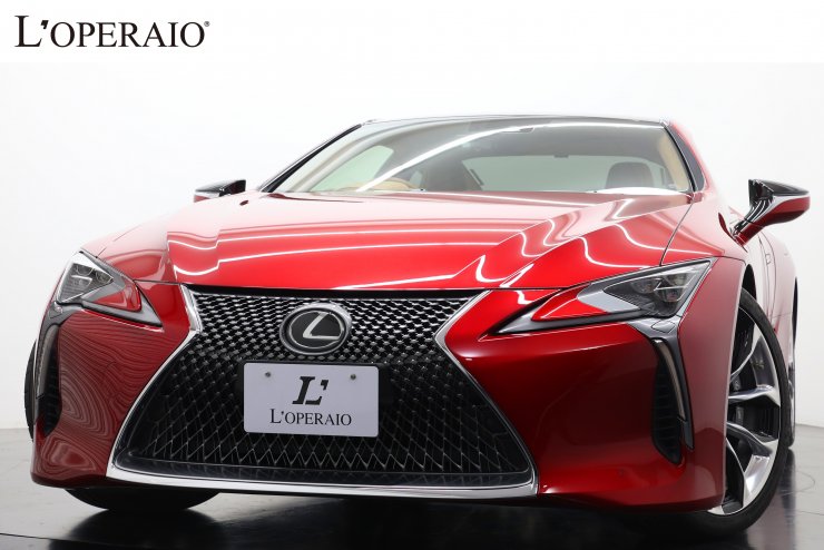 レクサス LC LC500 Sパッケージ【乗出し総額973万円】有償色 オーカーハーフレザー マークレビンソン ヘッドアップディスプレイ  21インチ鍛造アルミ RS☆Rダウンサス中古車