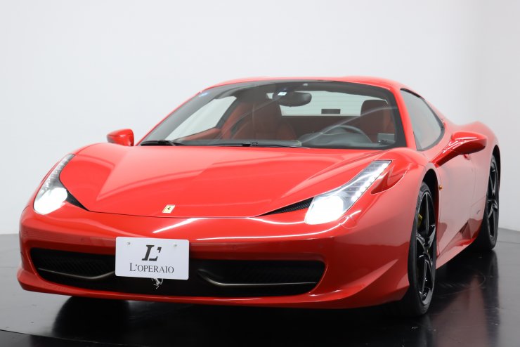 フェラーリ 458 Spider F1 DCT 正規ディーラー車 フロント
