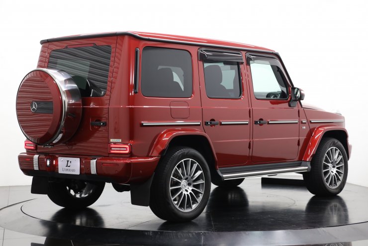 メルセデス・ベンツ Gクラス 赤 1/43 メルセデスベンツ Gクラスロング G550 オプションカラー