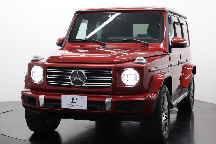 メルセデス・ベンツ Gクラス 赤 1/43 ミニチャンプス メルセデス ベンツ AMG G63 1/18 ミニカー