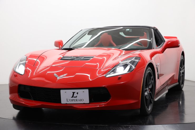 シボレー コルベット Z51 Coupe 7MT 正規ディーラー車 トーチレッド