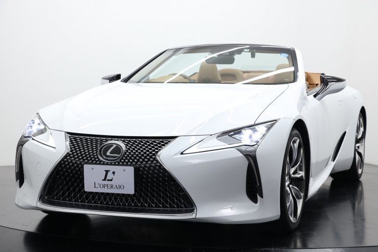レクサス LC LC500 コンバーチブル ワンオーナー オーカーレザー