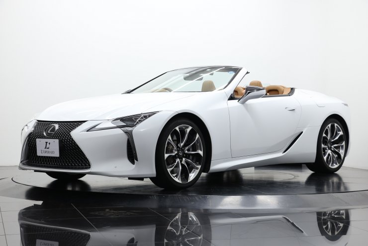 レクサス LC LC500 コンバーチブル ワンオーナー オーカーレザー