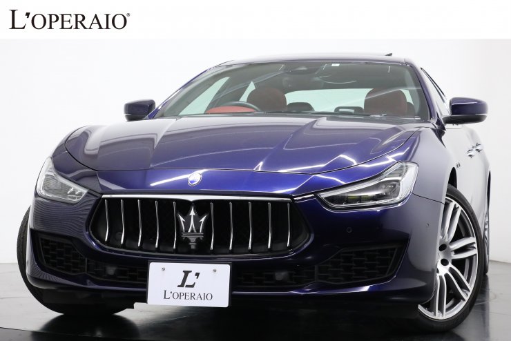 マセラティ ギブリ S サンルーフ 純正20インチアルミ レッドキャリパー
