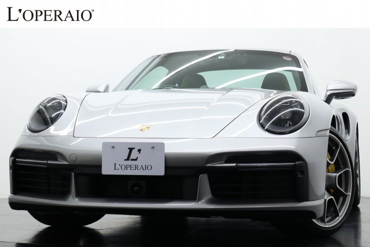 ポルシェ 911(Type992) Turbo S PDK ワンオーナー アイランドグリーン