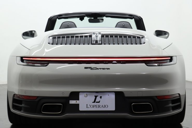 ポルシェ 911(Type992) Carrera Cabriolet PDK 有償色 グレーレザー