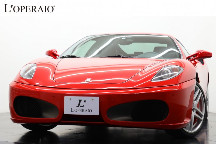 フェラーリ F430 F1 正規ディーラー 左ハンドル【クラッチ残量60