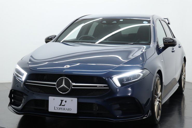A180 セダン AMGライン アドバンスドP 走行11000km デニムブルー