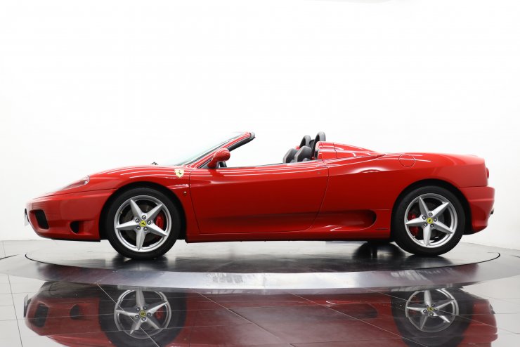 フェラーリ 360 Spider 6MT 正規ディーラー車 フロント/リア