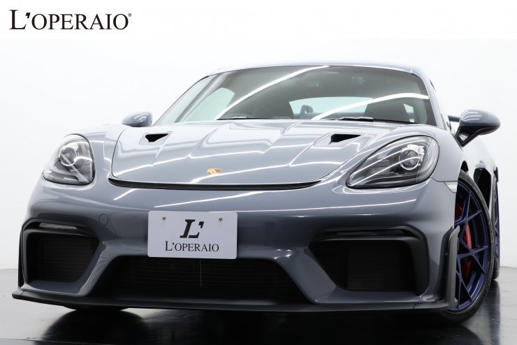 ポルシェ 718 Cayman GT4 RS PDK ワンオーナー 有償色 スポーツ