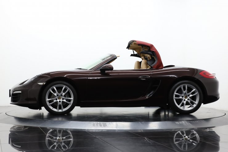 ポルシェ ボクスター 981 Boxster 6速MT Sport Chrono-PKG 2015年