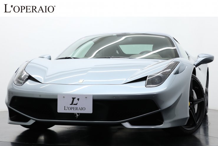 フェラーリ 458 Italia F1 DCT 正規ディーラー車 チョコレートレザー