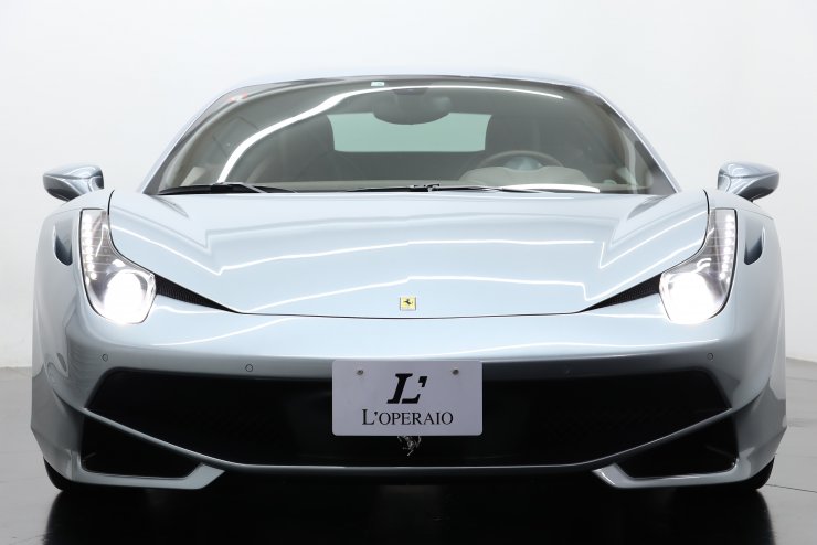 フェラーリ 458 Italia F1 DCT 正規ディーラー車 チョコレートレザー