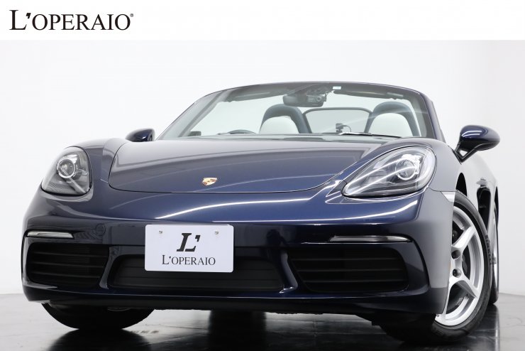 ポルシェ 718 ボクスター 6MT 有償色 グラファイトブルースポーツ
