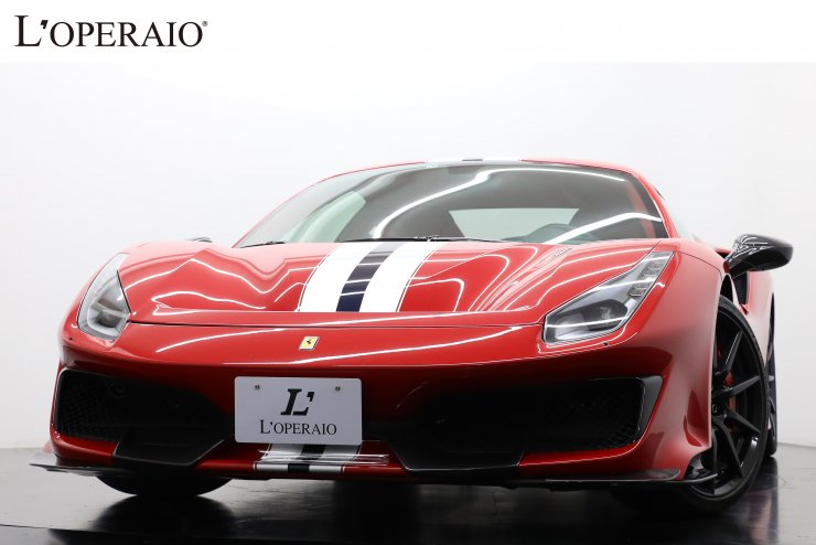 フェラーリ 488 Pista F1 DCT 正規ディーラー車 左ハンドル