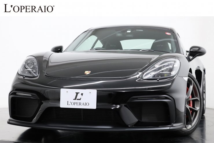 ポルシェ 718 Cayman GT4 6MT ワンオーナー クロノパッケージ スポーツ