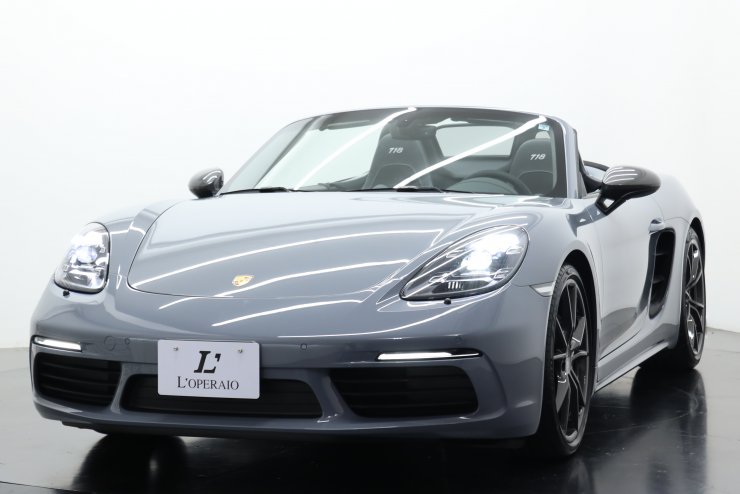 ポルシェ 718 ボクスターT 6MT ワンオーナー 左ハンドル