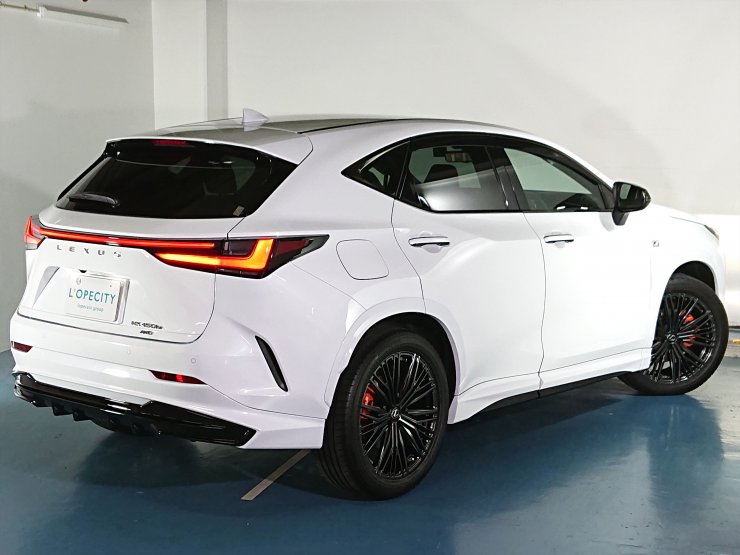 レクサス NX NX450h FスポーツAWD TRDエアロ TRD20インチAW