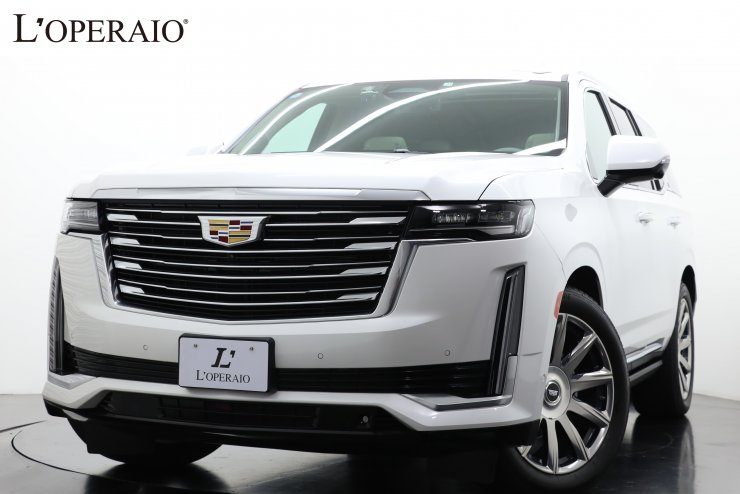 キャデラック エスカレード プラチナム ベージュ革 純正22インチアルミ