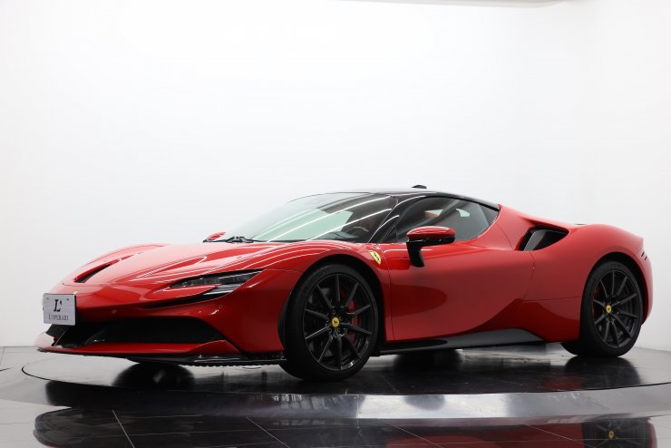1/64 U2 Ferrari SF90 ストラダーレ　クーペ　フェラーリ 赤 1/64 U2 Ferrari SF90 ストラダーレ クーペ フェラーリ 赤