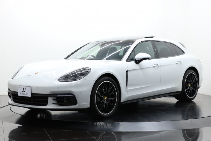 ポルシェ パナメーラ 4S スポーツツーリスモ PDK 黒革 純正21