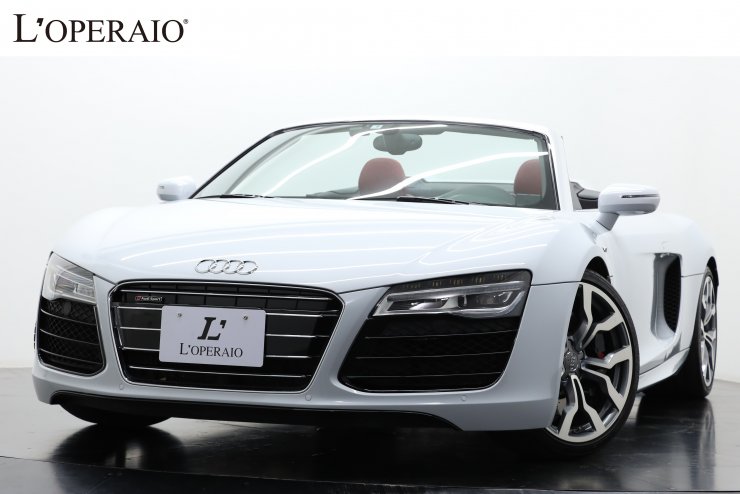 アウディ R8 アウディ R8 スパイダー 5.2SFI クワトロ 7速Sトロニック 後期