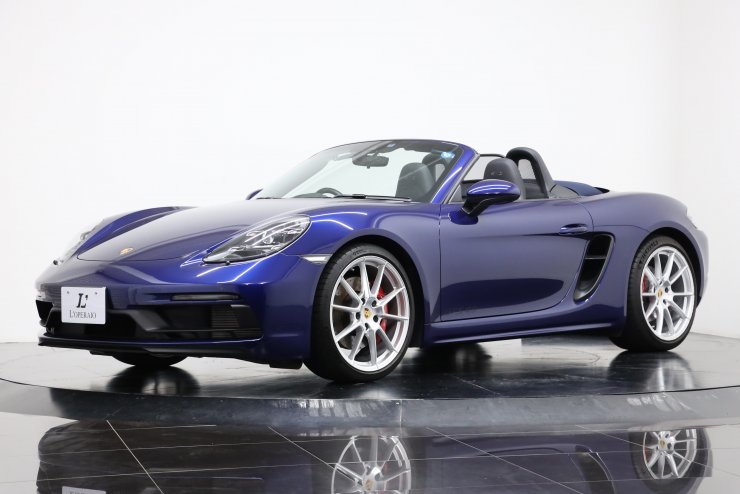 ポルシェ 718 Boxster GTS 4.0 6MT 1オーナー車 スポーツクロノ