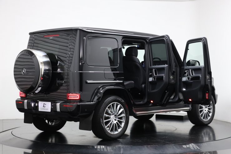 メルセデスベンツ Gクラスロング G400d AMGライン 黒革 レッドステッチ