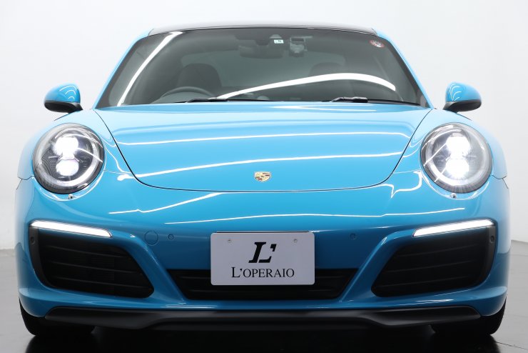 ポルシェ 911(Type991) カレラ PDK 後期モデル マイアミブルー