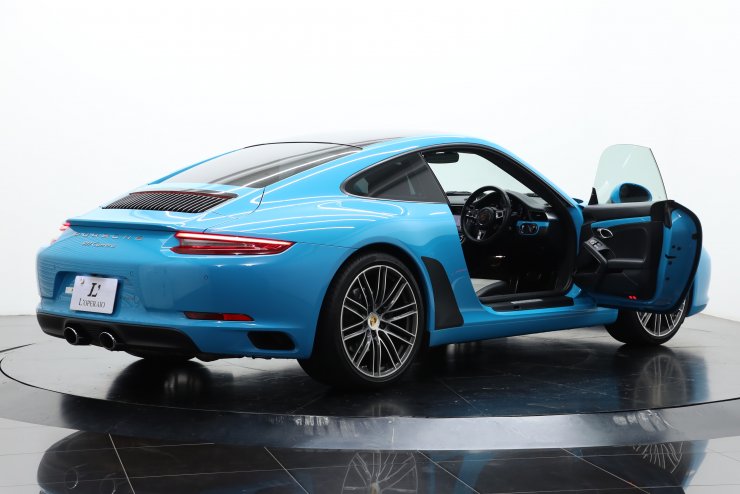 ポルシェ 911(Type991) カレラ PDK 後期モデル マイアミブルー