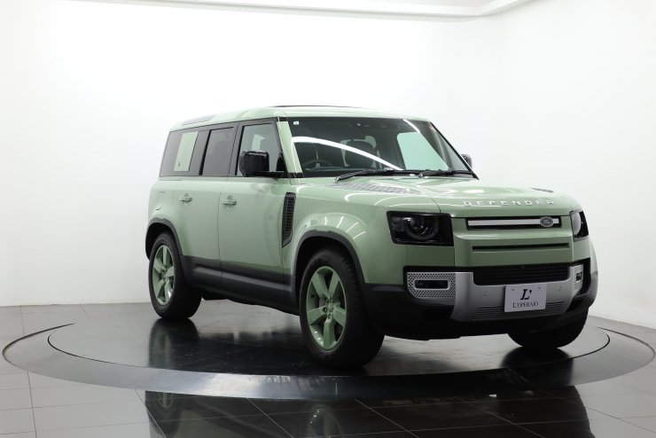 Ultra Nano透明遮熱フィルム　ディフェンダー110　運転席，助手席セット ランドローバー ディフェンダー 110 75thリミテッドエディション