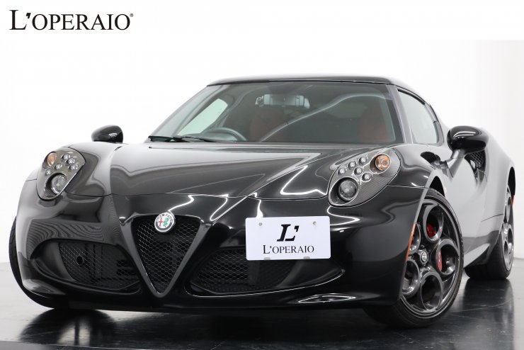 アルファロメオ 4C Coupe 赤革 スポーツパッケージ レザーパッケージ