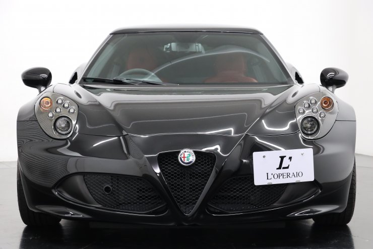 アルファロメオ 4C Coupe 赤革 スポーツパッケージ レザーパッケージ