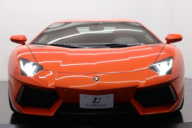 ランボルギーニ アヴェンタドール ＬＰ７００-４純正ＩＰＥＲＩＯＮＥ ランボルギーニ アヴェンタドール LP700-4 正規ディーラー車 1オーナー