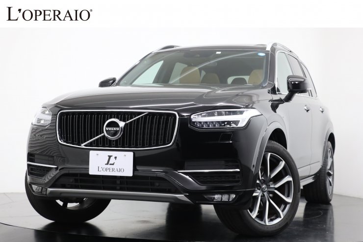 ボルボ XC90 T5 AWD モメンタム 1オーナー アンバーレザー 純正 
