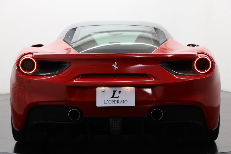 フェラーリ 488 GTB F1 正規ディーラー車 左ハンドル 20インチ鍛造