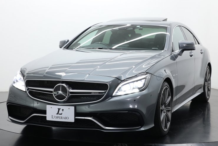 AMG CLSクラス CLS63 S 右ハンドル 後期 保証付き ガラス