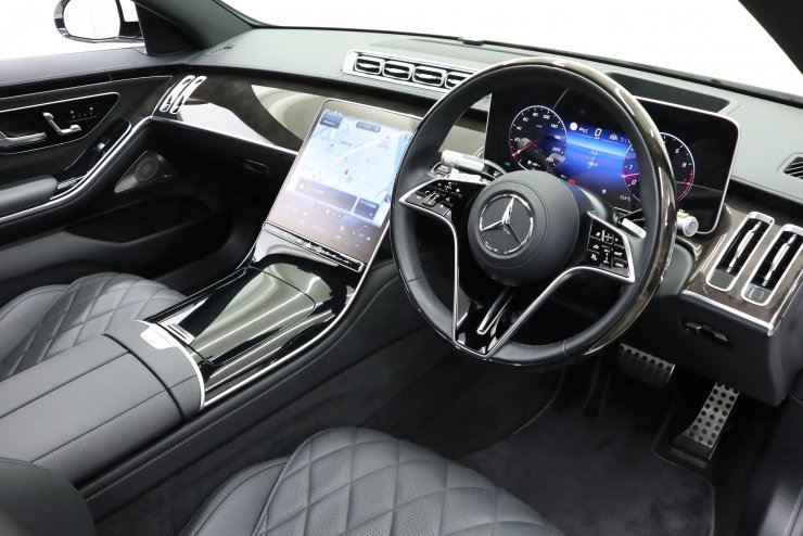 メルセデスベンツ Sクラス S500 4マチック AMGライン 黒革 レザー