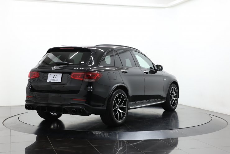 ④メル様 AMG GLCクラス GLC43 4マチック 後期モデル 有償色 茶革 レザー