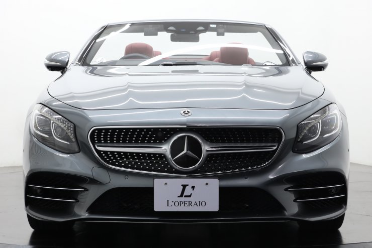 メルセデスベンツ Sクラス S560カブリオレ 後期モデル 赤幌 赤革