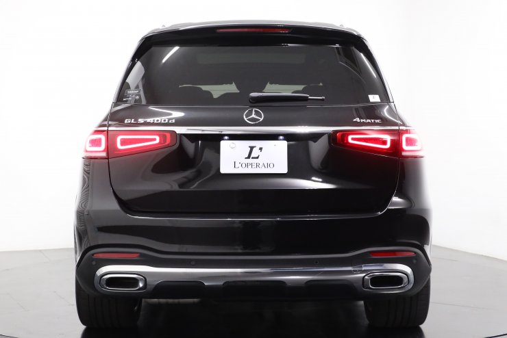 メルセデスベンツ GLSクラス GLS400d 4マチック AMGライン 有償色 黒革
