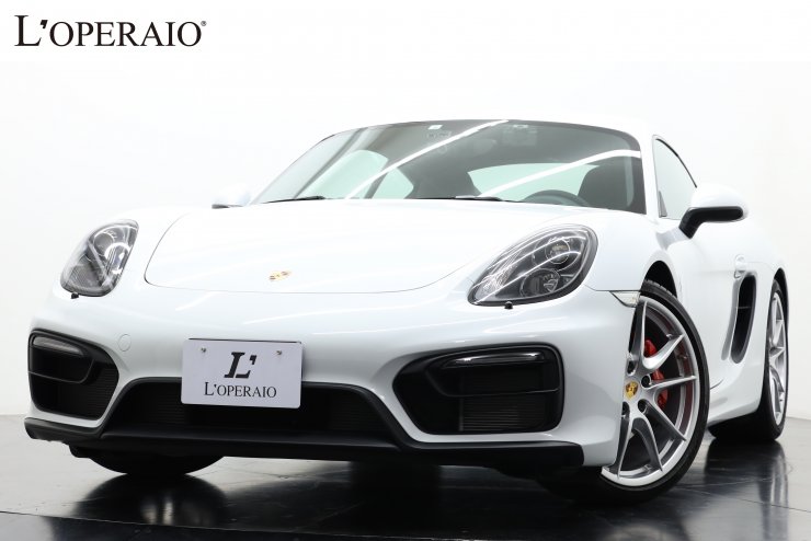 ポルシェ ケイマン (Type981) GTS 6MT 1オーナー 左ハンドル 最終