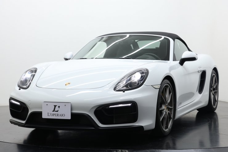 ポルシェ ボクスター (Type981) GTS 6MT 左ハンドル 有償カラー