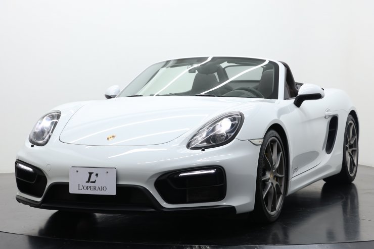 ポルシェ ボクスター (Type981) GTS 6MT 左ハンドル 有償カラー